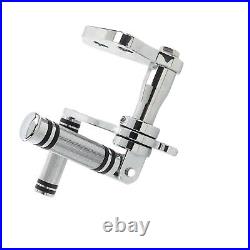 03012-0001C Chrome Forward Controls Foot Pegs For Harley 2000-12 DYNA Low Rider