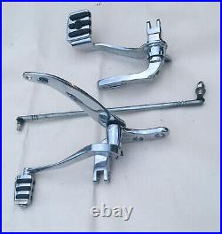 91-17 Dyna Chrome Forward Controls Mids Peg Mount Brake Lever Shifter Fxdc Fxdwg