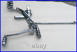 91-17 Dyna Chrome Forward Controls Mids Peg Mount Brake Lever Shifter Fxdc Fxdwg