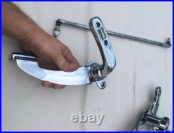 91-17 Dyna Chrome Forward Controls Mids Peg Mount Brake Lever Shifter Fxdc Fxdwg