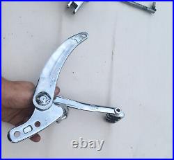 91-17 Dyna Chrome Forward Controls Mids Peg Mount Brake Lever Shifter Fxdc Fxdwg