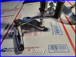 91-17 Harley Davidson Dyna Forward Controls Chrome Brake Shifter Mounts FXD FWD