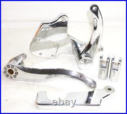 Accutronix Diamond Chrome Forward Controls for'97-'08 Harley FLH (FC205-SIC)