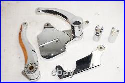 Accutronix Diamond Chrome Forward Controls for'97-'08 Harley FLH (FC205-SIC)