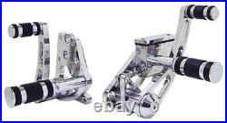 Billet Chrome Forward Controls Footpegs 3/4 86-99 Harley Softail 45812