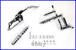 Billet Forward Control Kit Chrome fits Harley Davidson