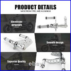 Billet Forward Control Peg For Harley Dyna Low Rider FXDL Street Bob Super Glide