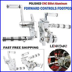 CNC Billet Forward Controls For Softail FLSTC FXSTD FLSTF FLSTN 00-17 FXST 84-99