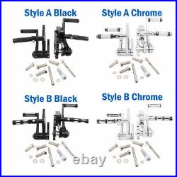 CNC Billet Forward Controls For Softail FLSTC FXSTD FLSTF FLSTN 00-17 FXST 84-99