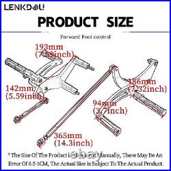 CNC Forward Control Kit & Foot Pegs For Harley Softail Standard FXST FXLR 18-23