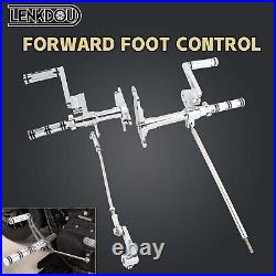 CNC Forward Controls Foot Pegs Kit For Harley Sportster XL 883 XL 1200 1986-2003