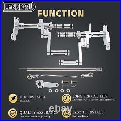 CNC Forward Controls Foot Pegs Kit For Harley Sportster XL 883 XL 1200 1986-2003