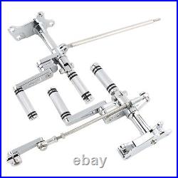 Chrome Foot Pegs For Harley Sportster XLH883 1200 1986-2003 Forward Controls Kit