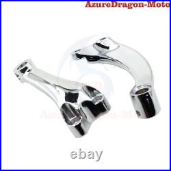 Chrome Footpegs Forward Control Kit For Harley Sportster XL1200 48 Iron 2004-13