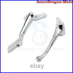 Chrome Footpegs Forward Control Kit For Harley Sportster XL1200 48 Iron 2004-13