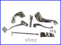 Chrome Forward Control Kit for XL 2014-UP Harley Davidson motorcycles 22-0957