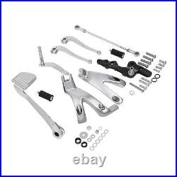 Chrome Forward Control Kits Fit For Harley Softail FXBB FXLR FXLRS FXST 2018-up