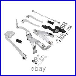 Chrome Forward Control Kits Fit For Harley Softail Low Rider Street Bob 18-23 22