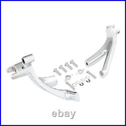 Chrome Forward Control Mount Fit For Harley Sport Glide Fat Bob FXFB FXBR 18-23