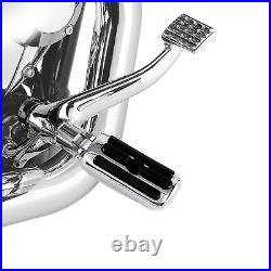 Chrome Forward Control Peg Linkages Levers Fit For Harley Sportster XL883 04-13