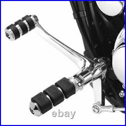 Chrome Forward Control Pegs Levers Linkages Fits For Harley Sportster 1200 04-08