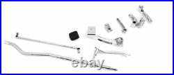 Chrome Forward Controls Control Kit Stock Length witho Pegs 2006-2017 Harley Dyna