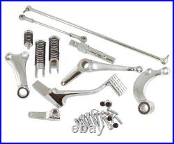 Chrome Forward Controls Control Kit with Foot Pegs 04-13 Harley Sportster XL OE