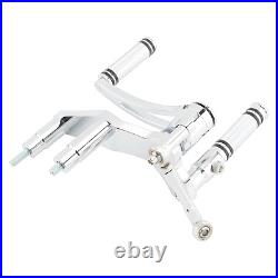 Chrome Forward Controls Foot Peg Kit For Harley 2018-2023 Softail FLSL FXBB FXLR