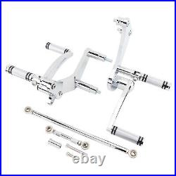 Chrome Forward Controls Foot Pegs For Harley Softail Standard FXST Low Rider 18+