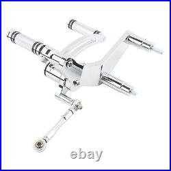 Chrome Forward Controls Foot Pegs For Harley Softail Standard FXST Low Rider 18+