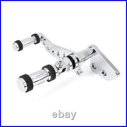 Chrome Forward Controls For Harley 2000-17 Dyna Low Rider FXDL Super Glide FXD