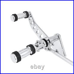 Chrome Forward Controls For Harley 2000-17 Dyna Low Rider FXDL Super Glide FXD