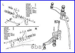 Chrome Forward Controls Kit Foot Pegs For Harley Dyna Street Bob FXDB FXDL 00-17