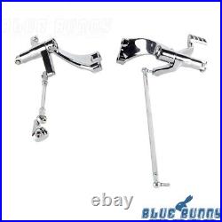 Chrome Forward Controls Kit For Harley-Davidson Sportster Nightster 07-12 XL883C