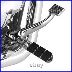 Chrome Forward Controls Kit Pegs Levers Linkages For Harley Sportster 2014-2022