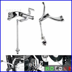 Chrome Forward Controls Kit for Harley Sportster Roadster 1200 Iron 883 2014-21