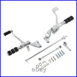 Chrome Forward Controls Lever Linkages Fit For Harley Sportster 1200 883 14-2022