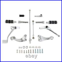 Chrome Forward Controls Lever Linkages Fit For Harley Sportster 1200 883 14-2022