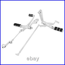 Chrome Forward Controls Pegs Levers Linkages For 04-13 Harley Sportster 883 1200