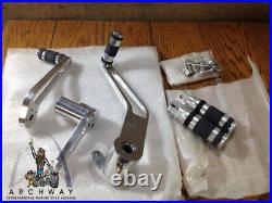 Chrome Horse Polished Billet Forward Controls for 2000 and later Soft tail