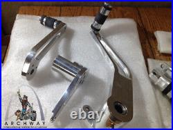 Chrome Horse Polished Billet Forward Controls for 2000 and later Soft tail