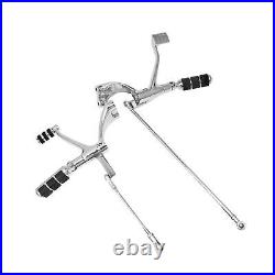 Chrome Motorcycle Forward Control Peg Lever Harley Sportster 1200 883 iron XL