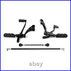 Complete Forward Controls Levers Linkages Fit For Harley Sportster XL 883 1200