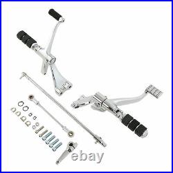 Complete Forward Controls Levers Linkages Fit For Harley Sportster XL 883 1200