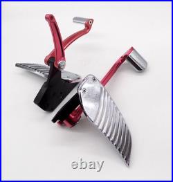 Flamingo Winged Forward Controls 86-99 Softail Harley Rigid Big Twin Fx/fl