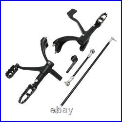 For 04-13 Harley Sportster XL 1200 883 Forward Control Foot Pegs Levers Linkages