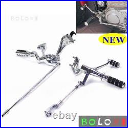 For Harley Sportster 1200 883 2014-21 Forward Controls Foot Pegs Lever Linkages