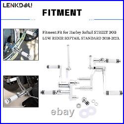 For M8 Harley Forward Controls Softail Slim FLSL Street Bob FXBB Low Rider 18-23