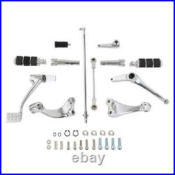 Forward Control Complete Lever Linkages Fit For Harley Sportster XL1200 Iron 883