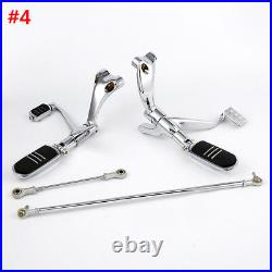 Forward Control Foot Pegs Levers Linkages Fit For Harley Sportster XL 883 04-13